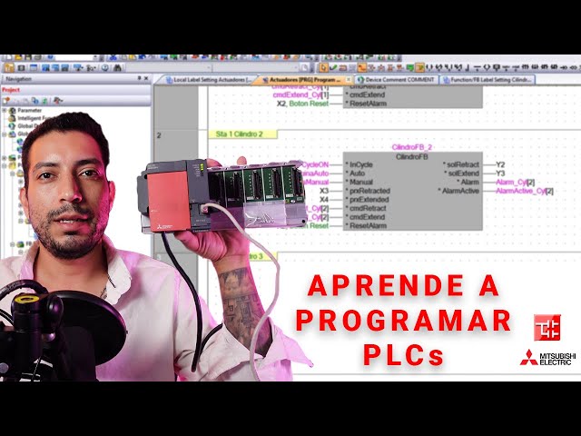El video más completo sobre PLC Mitsubishi - GX Works2 (Tutorial paso a paso)