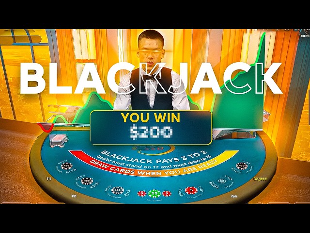 'IS THAT A BLACKJACK?!' - Live Blackjack Session on Shuffle!