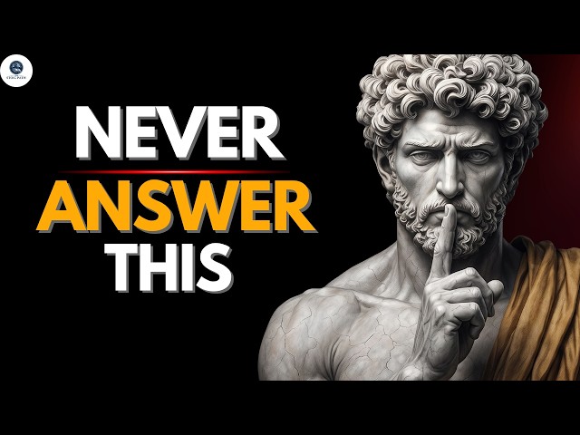 5 Manipulative Questions to Never Answer (Stoic Communication Strategy)