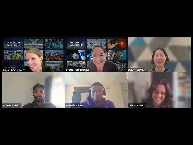 Gradcracker Webinars Season 6 | Zurich