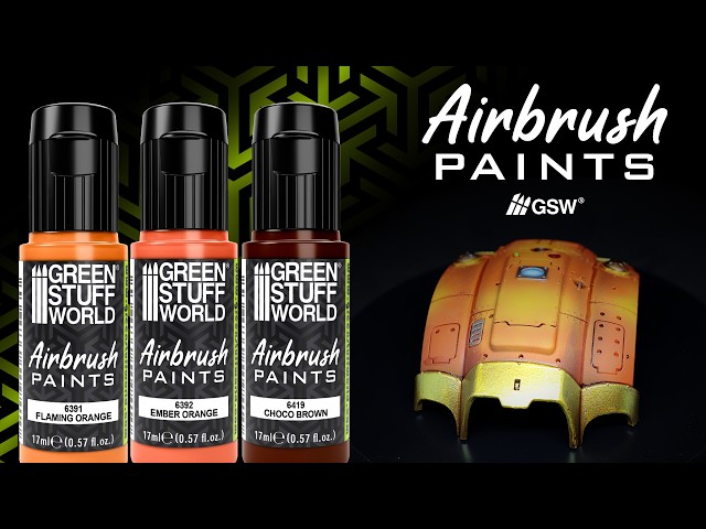 Smooth Gradients with GSW Airbrush Paints
