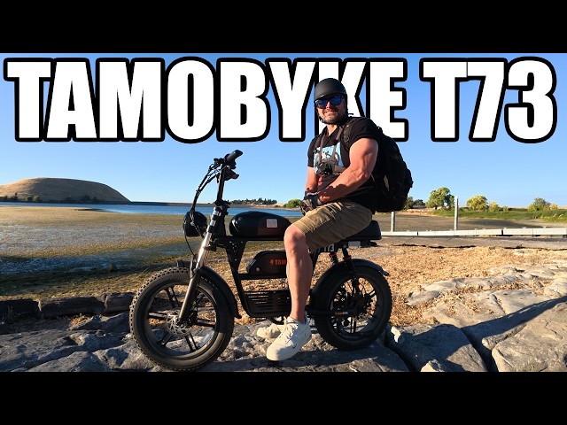 Tamobyke T73 MAX Dual Battery Moped Style Budget E-Bike