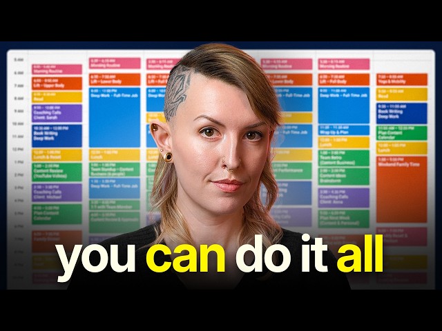 How I Make Time for EVERYTHING (even with a full time job)