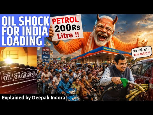 Another oil shock loading for India