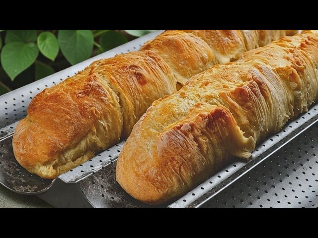 I Make Butter Bread at Home Every Day! No Knead! Homemade Bread