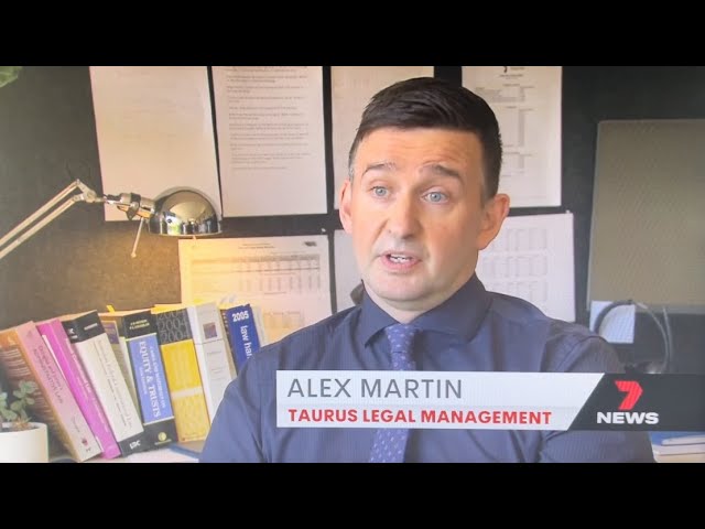 7 News Interview with Alex Martin: Property Development Disputes