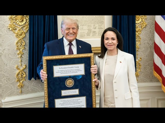 María Corina eufórica tras su reunión con Trump