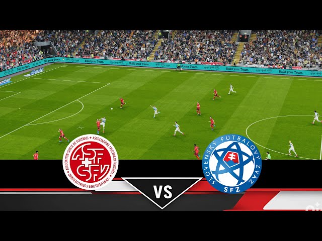 Switzerland vs. Slovenia | 2026 World Cup Qualifiers LIVE | PES 2021 Simulation