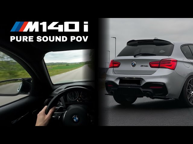 BMW M140i STAGE 2 PURE SOUND | POV DRIVE