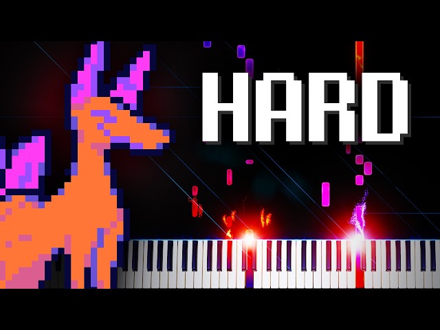 Sunset of Seven Suns (from Deltarune) - Piano Tutorial