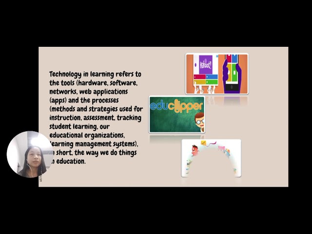 Application of Learning Theories and use of design in Technology Education.