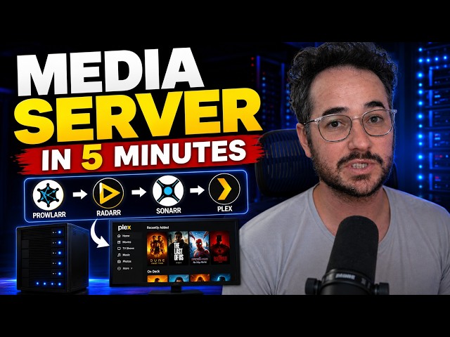 Noob's Guide to Automated Media Server (Jellyfin, Sonarr, Radarr, Prowlarr, VPN)!