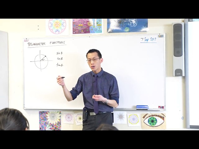 Intro to Trigonometric Functions (1 of 2: Angles of any magnitude)