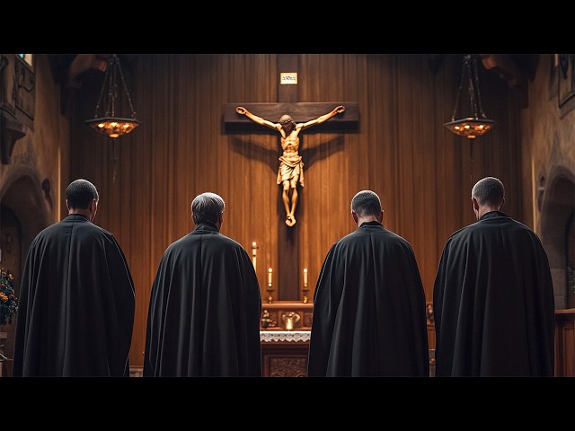 Gregorian Chants for Prayer and Reflection at the Holy Cross | Sacred Monastery Ambience