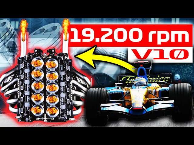 La era Dorada de los MOTORES V10 💥 ¿Cómo giraban a 20.000 RPM? ¿MEJOR SONIDO que los V12? | F1