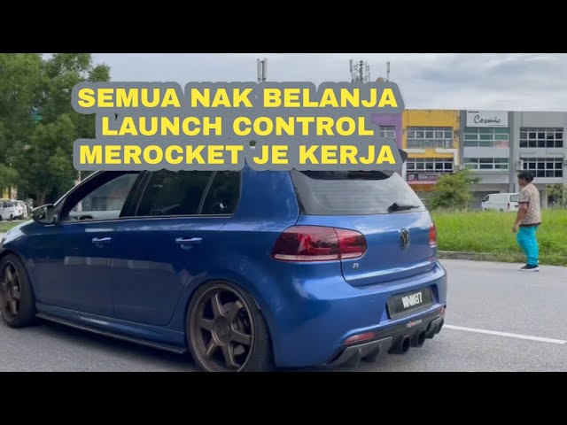 GOLF MK6R WAK YAR BELANJA LAUNCH CONTROL - MK6 GTI PUN NAK BELANJA LAUNCH CONTROL JUGA 🥶