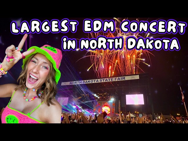 Zedd at North Dakota State Fair | Largest EDM Concert in ND!