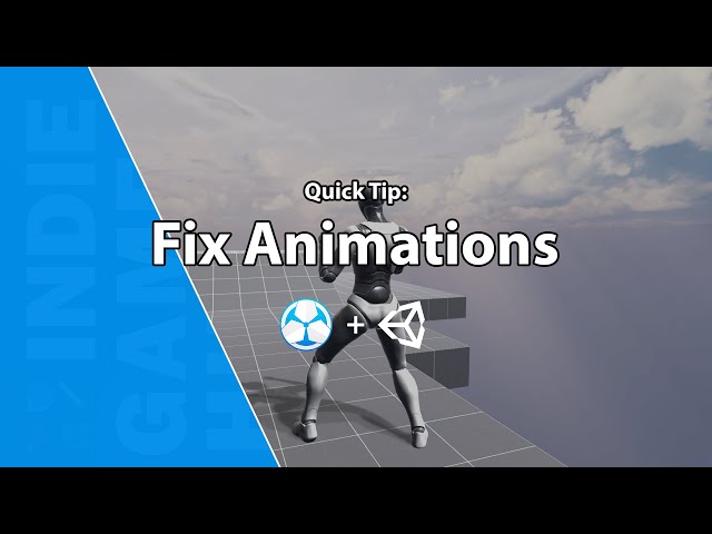 Dev Tutorial - Unity - Game Creator : Fix Animation Sliding