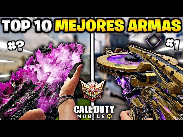 THE 10 BEST RANKED WEAPONS FOR THE NEW COD MOBILE SEASON / SEASON 5 THE BOYS COD MOBILE