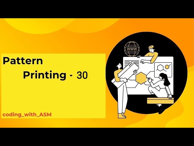 Pattern Printing - 30 (in python)