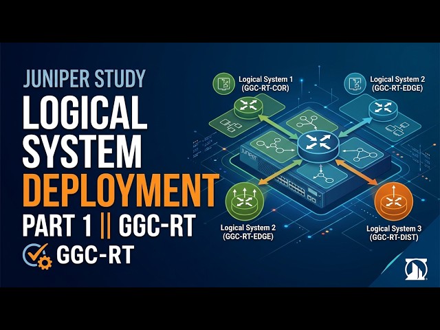 Juniper Study: Logical System Deployment - Part 1 || GGC-RT