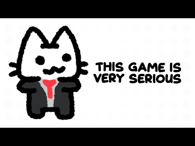 i made a very serious game...
