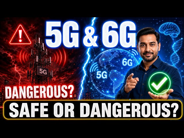 Is 5G & 6G Actually Safe? The Truth They Don't Tell You | | 5G Radiation & EMF Facts