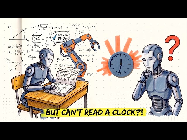 AI Can Solve PhD Problems… But Can't Read a Clock 🤯 | The Jagged Frontier of AI