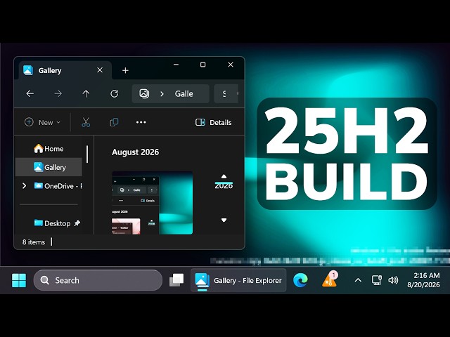 New Windows 11 25H2 Build 26220.9202 – Faster File Explorer, New Context Menu, New Dialogs (Beta)
