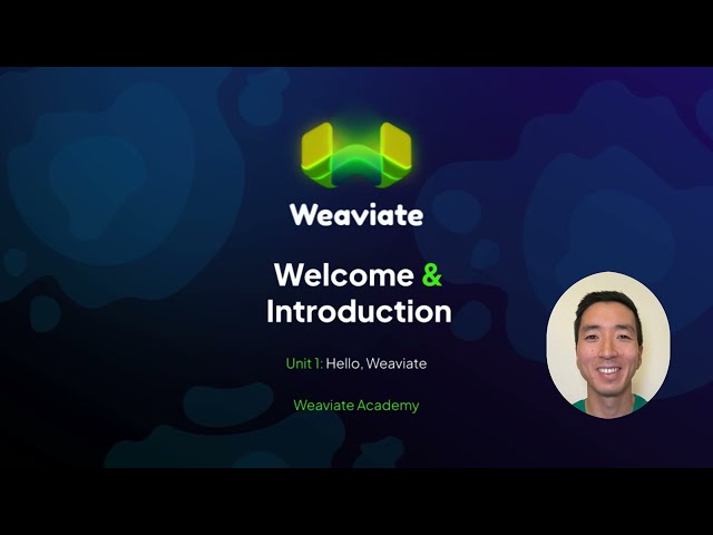 Hello Weaviate - Index