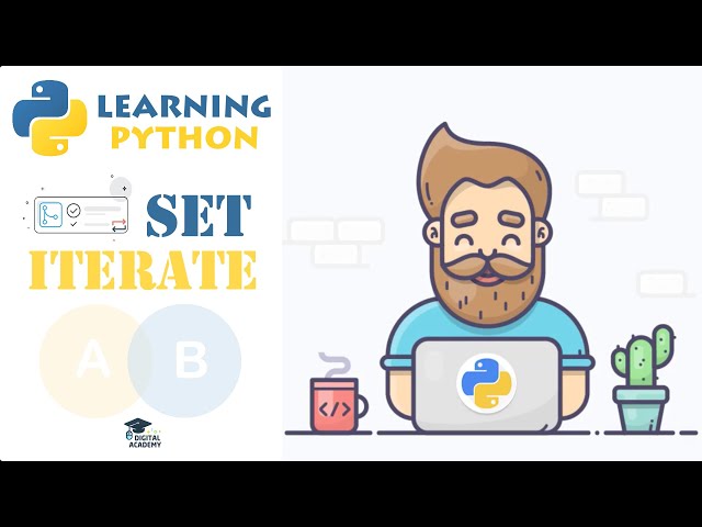 Iterate through the Items of a Set in Python (FOR Loops) - Python Tutorial for Beginners