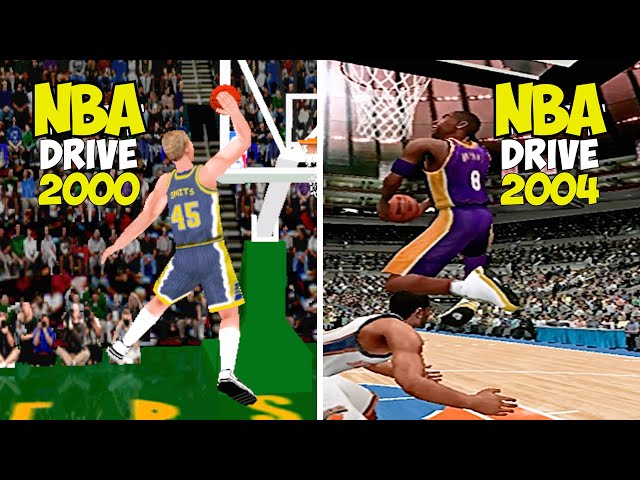 NBA Inside Drive Evolution (2000, 2002, 2003 and 2004)
