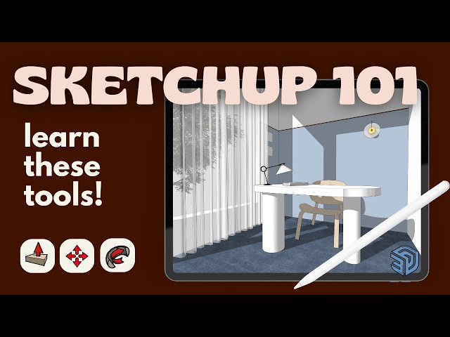 Can You Learn Sketchup in 10 minutes? Beginner Tutorial