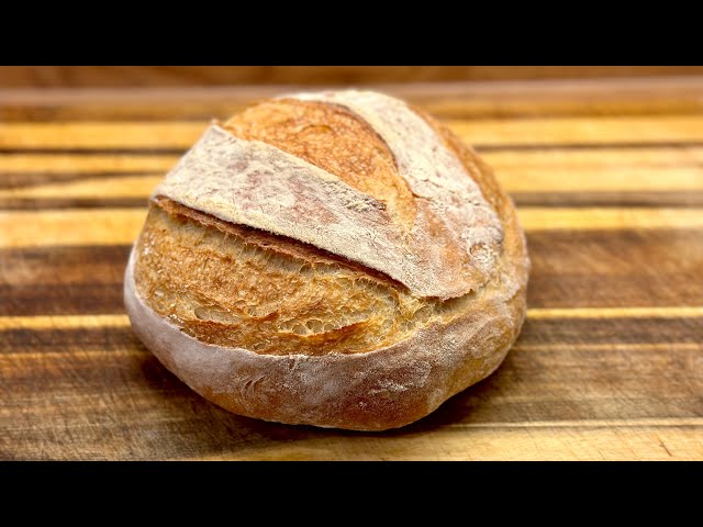The 5 Minuet Bread Recipe | No-Knead & Only 3 Ingredients