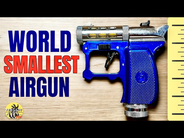 THE SMALLEST CO2 AIRGUN IN THE WORLD | Full Metal | Multi Barrel
