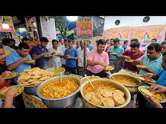 Opens At 7 AM, Sold Out By 12 PM! Bandhu Sweets’ Iconic ₹5 Kochuri | Kankinara’s Cheapest Breakfast