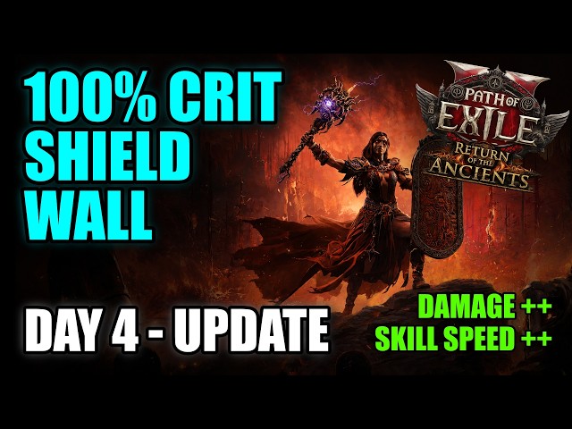 [0.5] Infernalist Nebuloch Crit Shield Wall - Day 4 Update - More Damage and Skill Speed! - PoE2 0.5