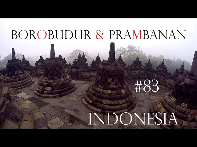 BOROBUDUR TEMPLE & PRAMBANAN INDONESIA - World travel Vlog#83 - Yogyakarta Java Adventure Weltreise