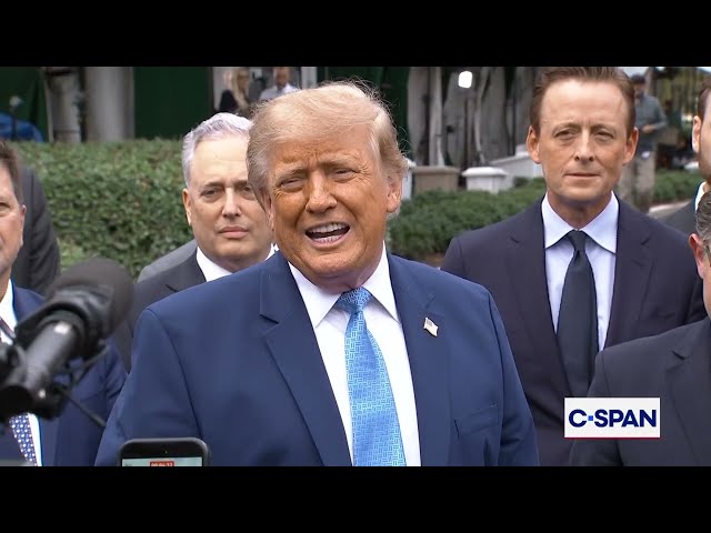 Trump and AI Tech Executives Speak to Reporters After Meeting