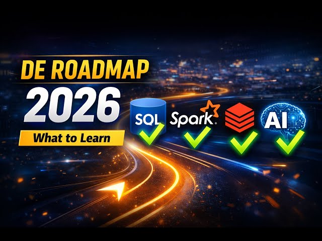 Data Engineer Roadmap 2026: Skills You ACTUALLY Need (SQL, Spark, Databricks, AI)