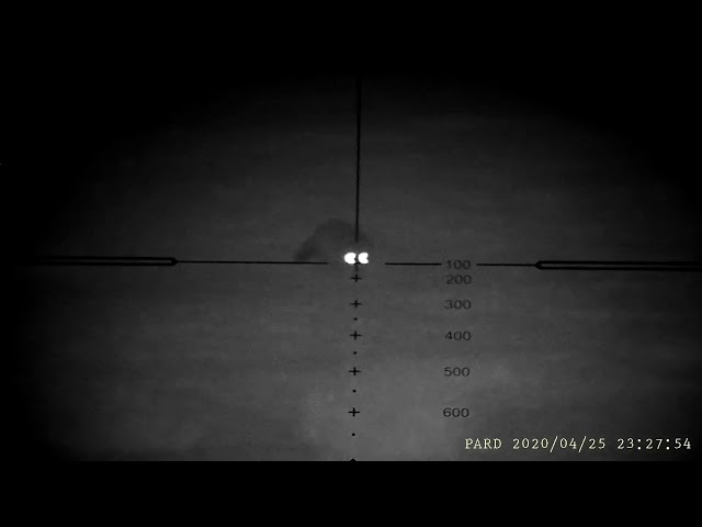 Night vision foxing with pard 007 and 223 combo!