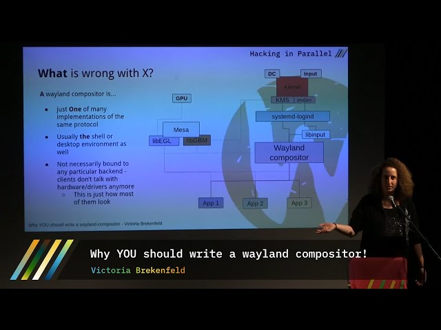 Why YOU should write a Wayland compositor – Victoria Brekenfeld – HiP22 Berlin