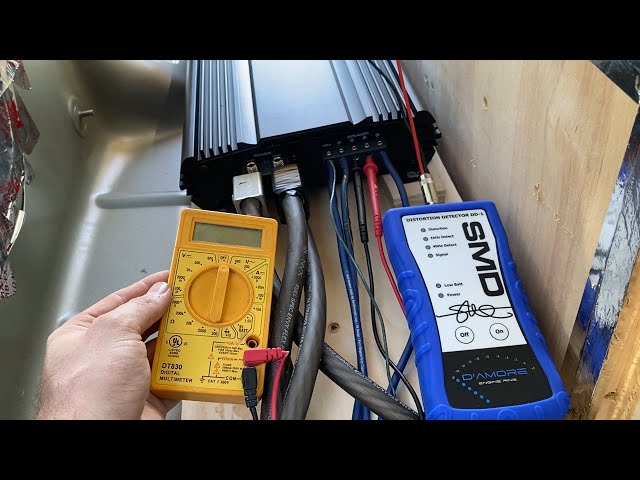 SETTING GAINS ON AMPLIFIER