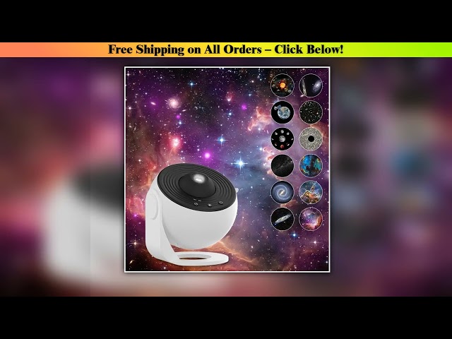 LED Night Light Galaxy Projector Starry Sky Projector 360 Rotate Planetarium Night Lamp For Room