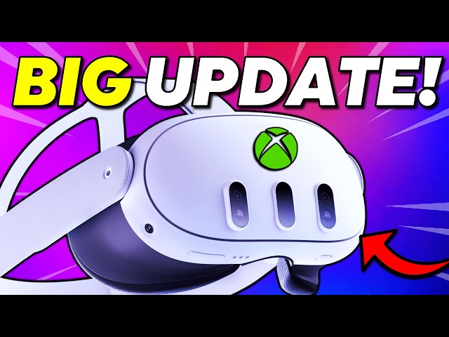 Big Quest 3 Update Unlocks INSANE Features! Xbox VR Game Pass & Discord