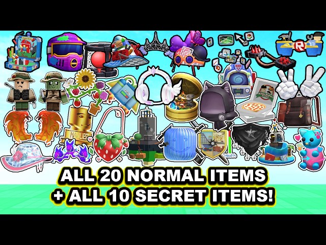 How To GET ALL 10 SECRET and 20 NORMAL ITEMS + BADGES | The Hunt: Roblox 20 [EVENT]