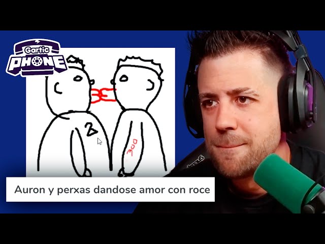 Auron juega Gartic Phone con Gente que Huele Mal 🤢