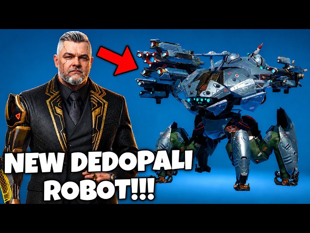 FIRST LOOK! New DEDOPALI Robot & New SHELL Pilot? | WR - War Robots