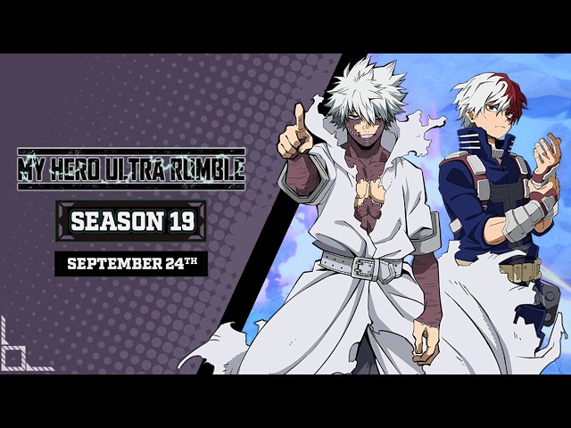 MY HERO ULTRA RUMBLE — Season 19 Trailer (FANMADE)