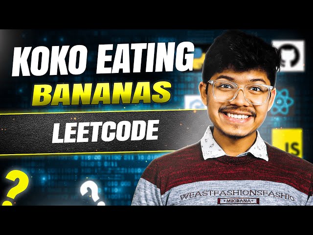Koko Eating Bananas || Binary Search || Leetcode-875